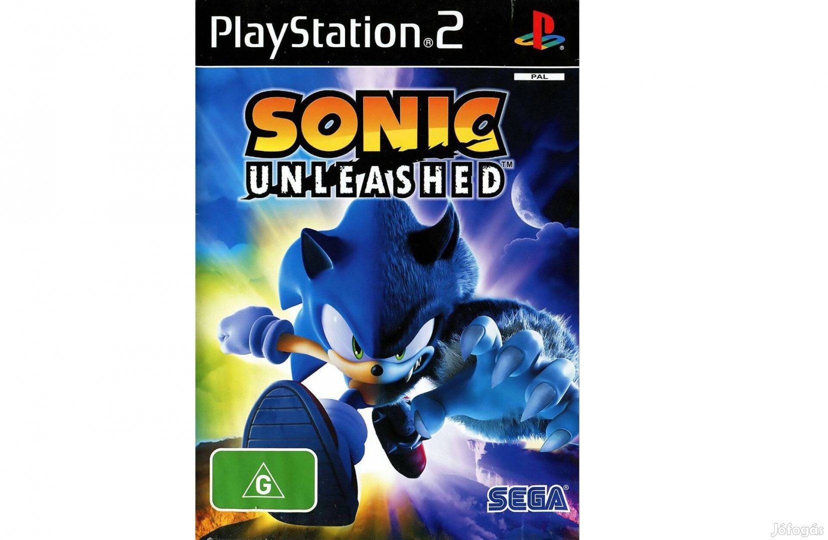 Sonic Unleashed Ps2 lemezes játék PAL