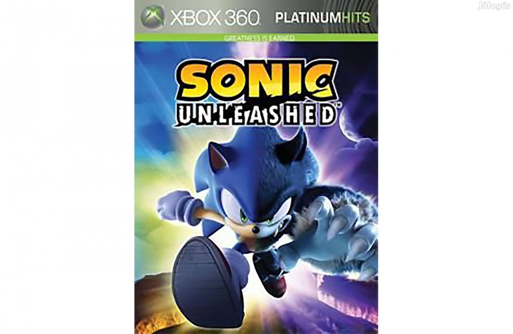 Sonic Unleashed Xbox 360 lemezes játék