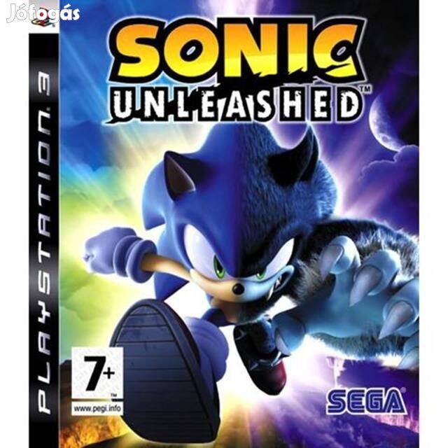 Sonic Unleashed eredeti Playstation 3 játék