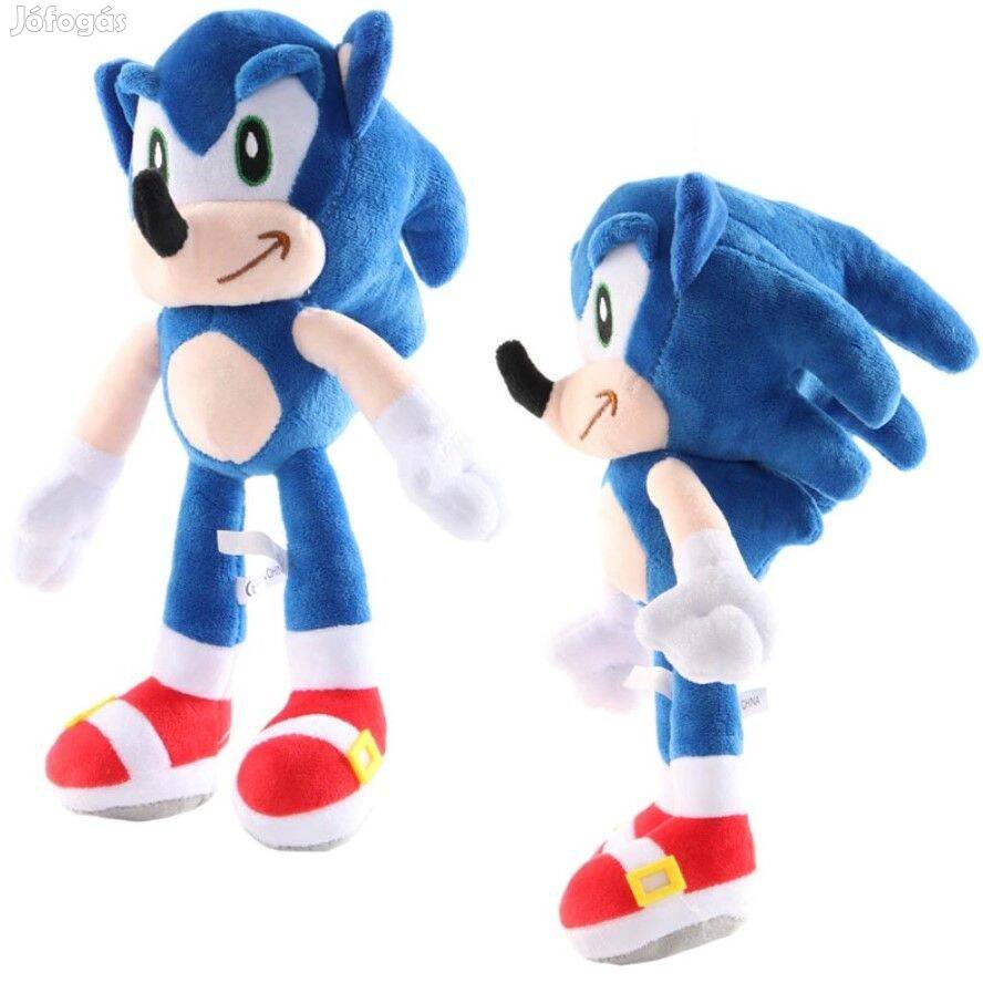 Sonic X Sonic Sündisznó plüss 28 cm Új számlával készleten