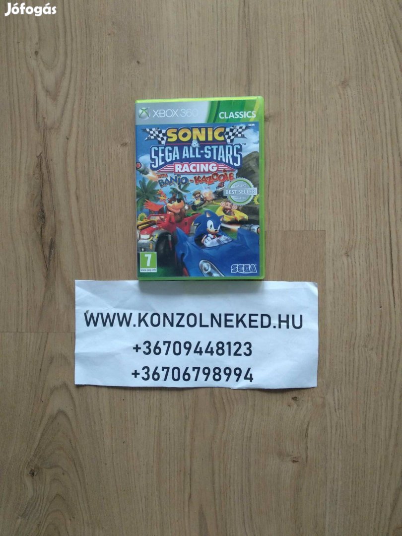 Sonic & Sega All-Stars Racing With Banjo-Kazooie Xbox 360 játék