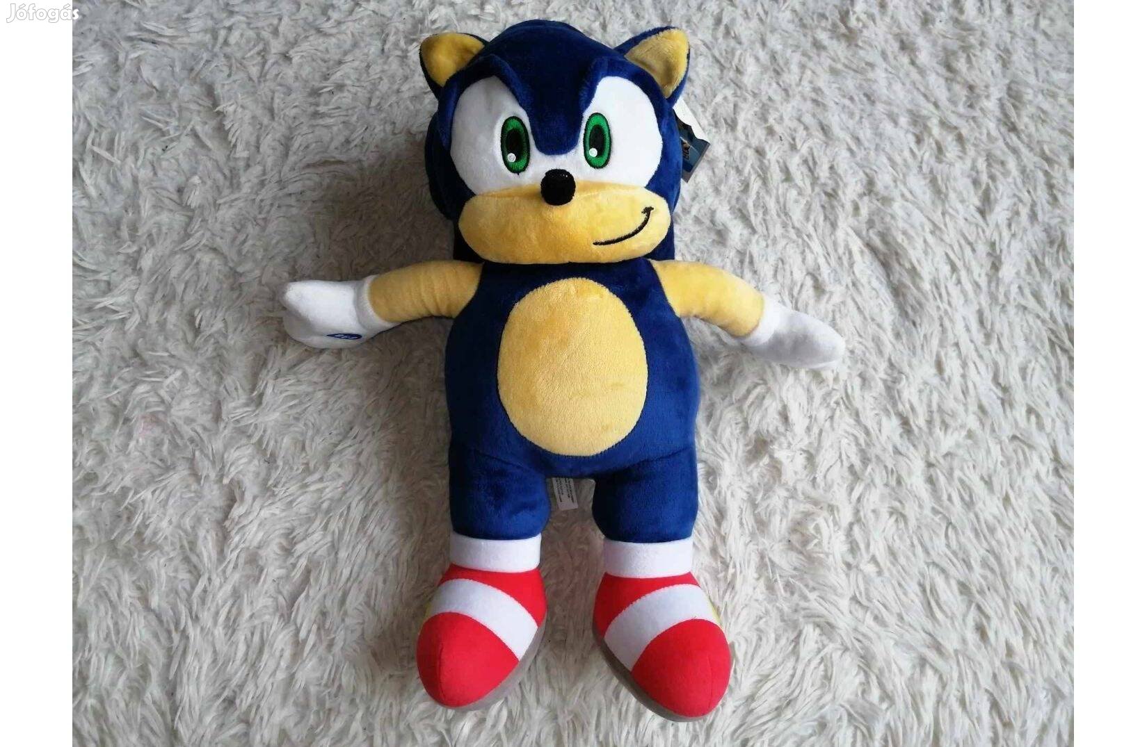 Sonic a Sündisznó nagyméretű plüss 46 cm Új