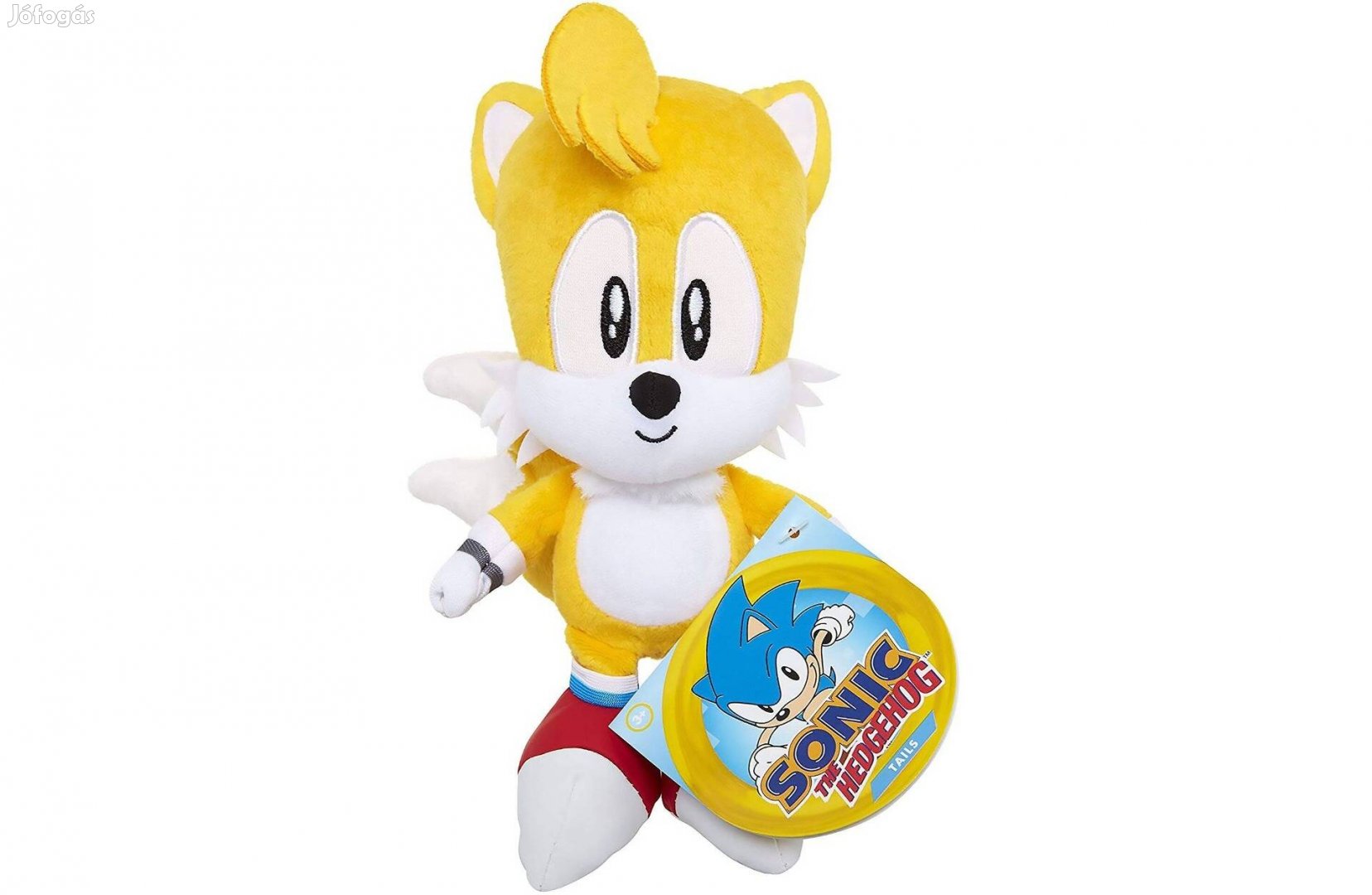 Sonic a sündisznó Tails róka plüss 20 cm Sega Jakks