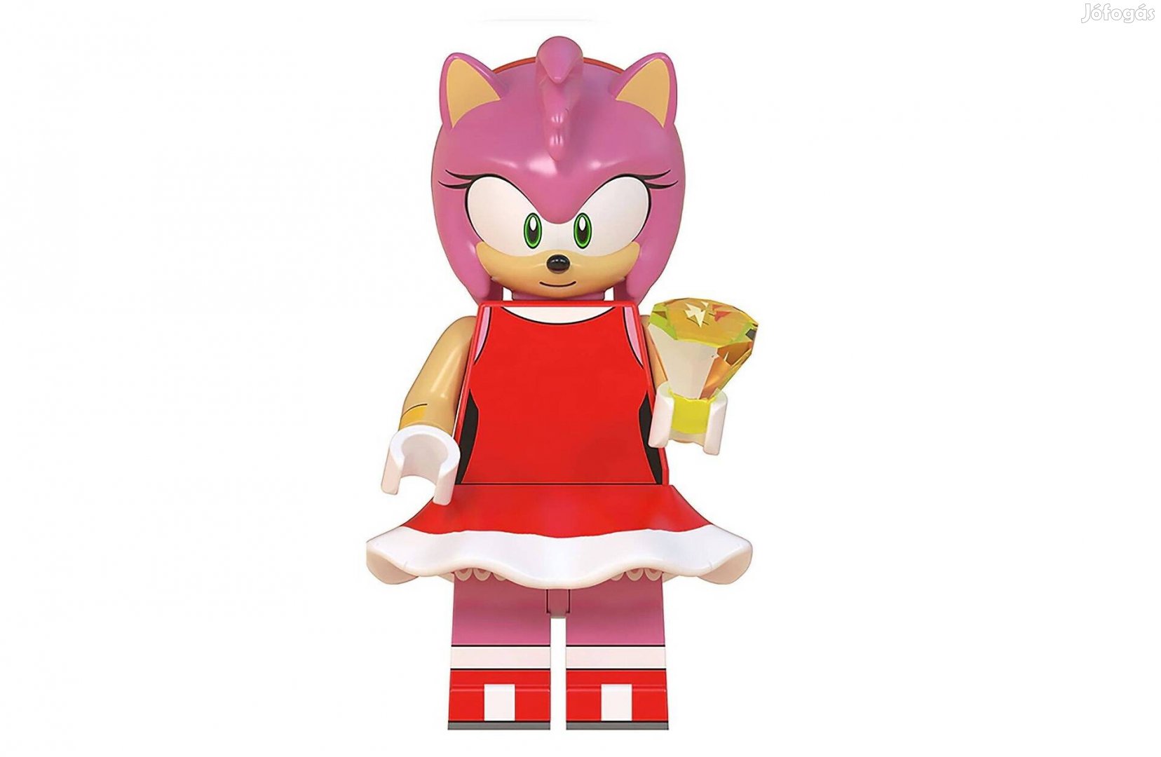 Sonic a sündisznó - Amy Rose mini figura Új! Készletről!