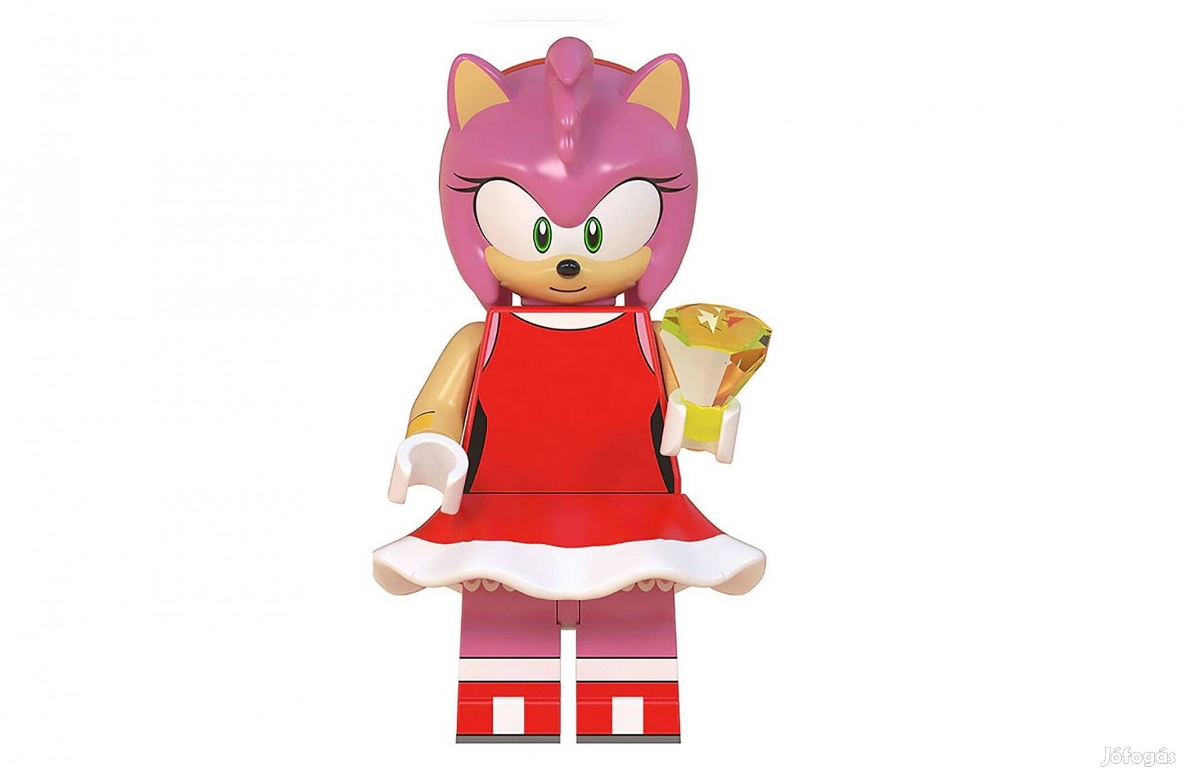 Sonic a sündisznó - Amy Rose mini figura Új! Készletről!