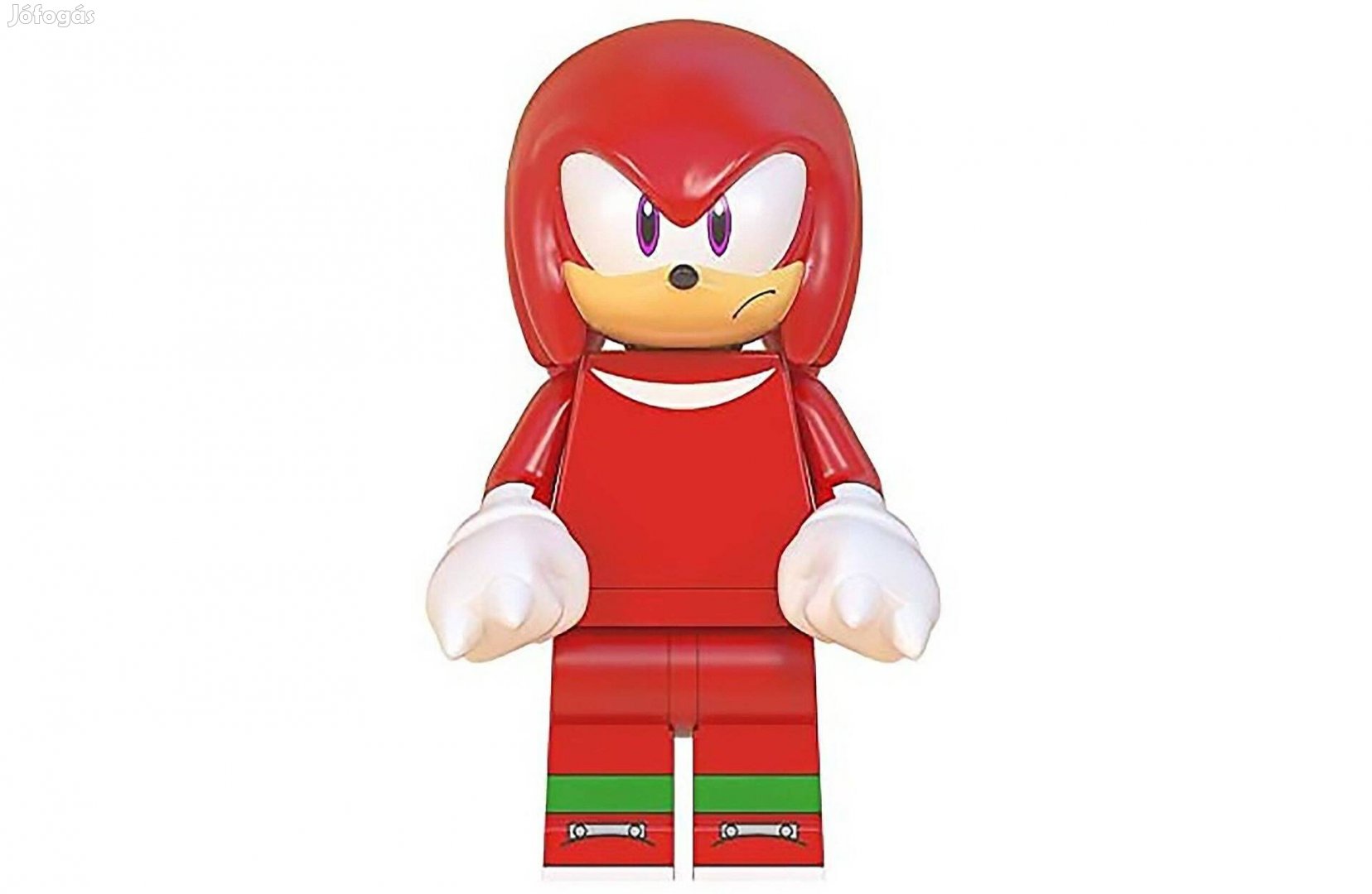 Sonic a sündisznó - Piros Knuckles mini figura Új! Készletről!