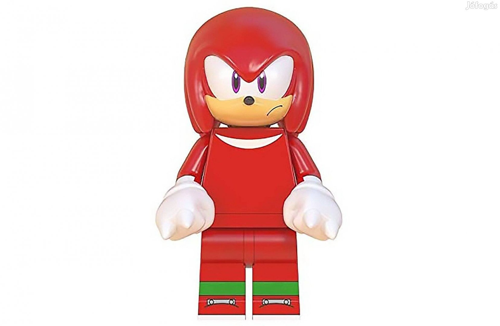 Sonic a sündisznó - Piros Knuckles mini figura Új! Készletről!