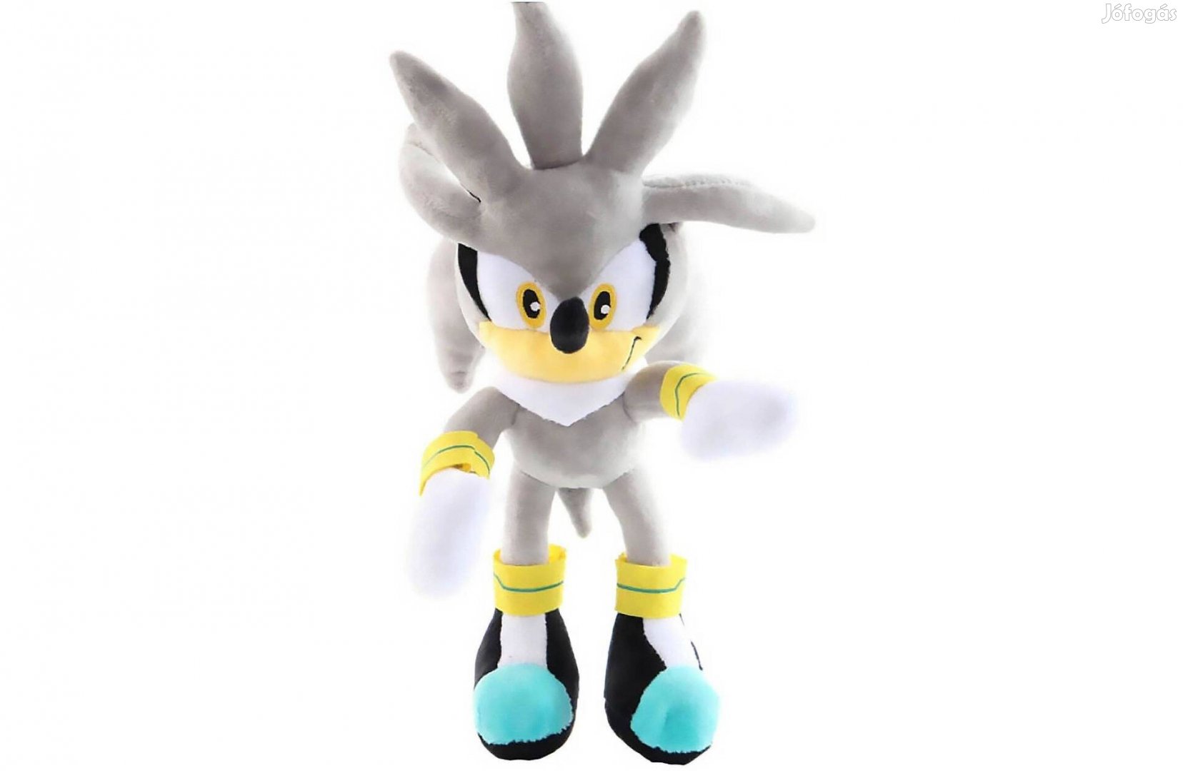 Sonic a sündisznó - Szürke Silver Sonic plüss 20 cm