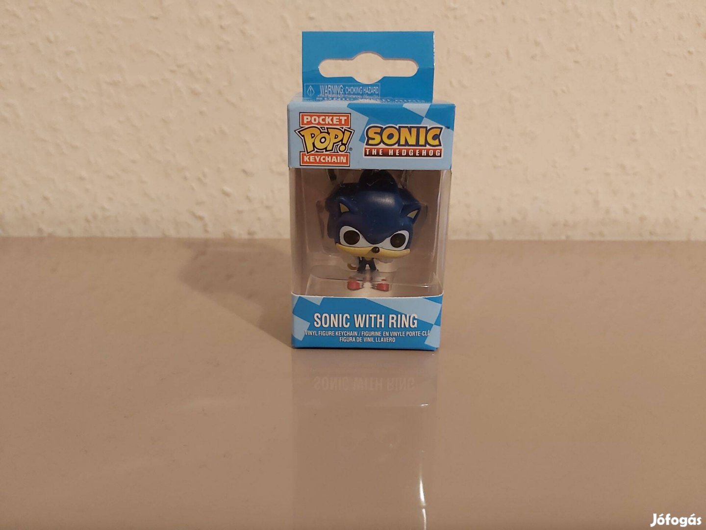 Sonic with Ring Funko POP Kulcstartó Új készleten számlával