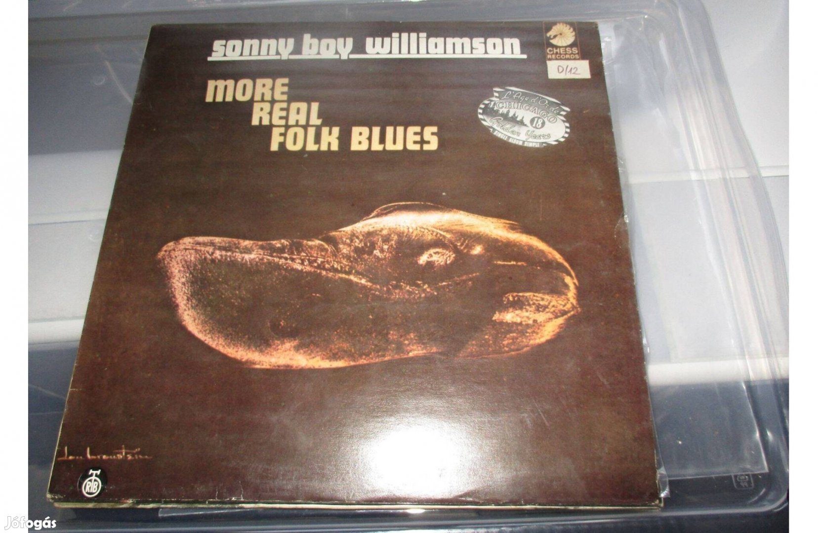 Sonny Boy Williamson more real folk blues LP hanglemez eladó