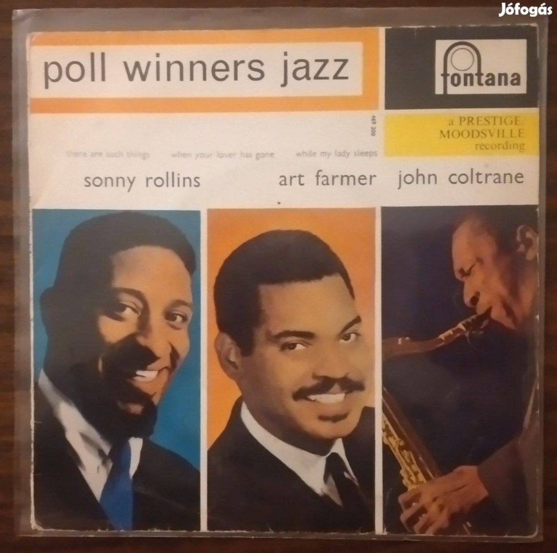 Sonny Rollins - Art Farmer - John Coltrane Jazz kislemez