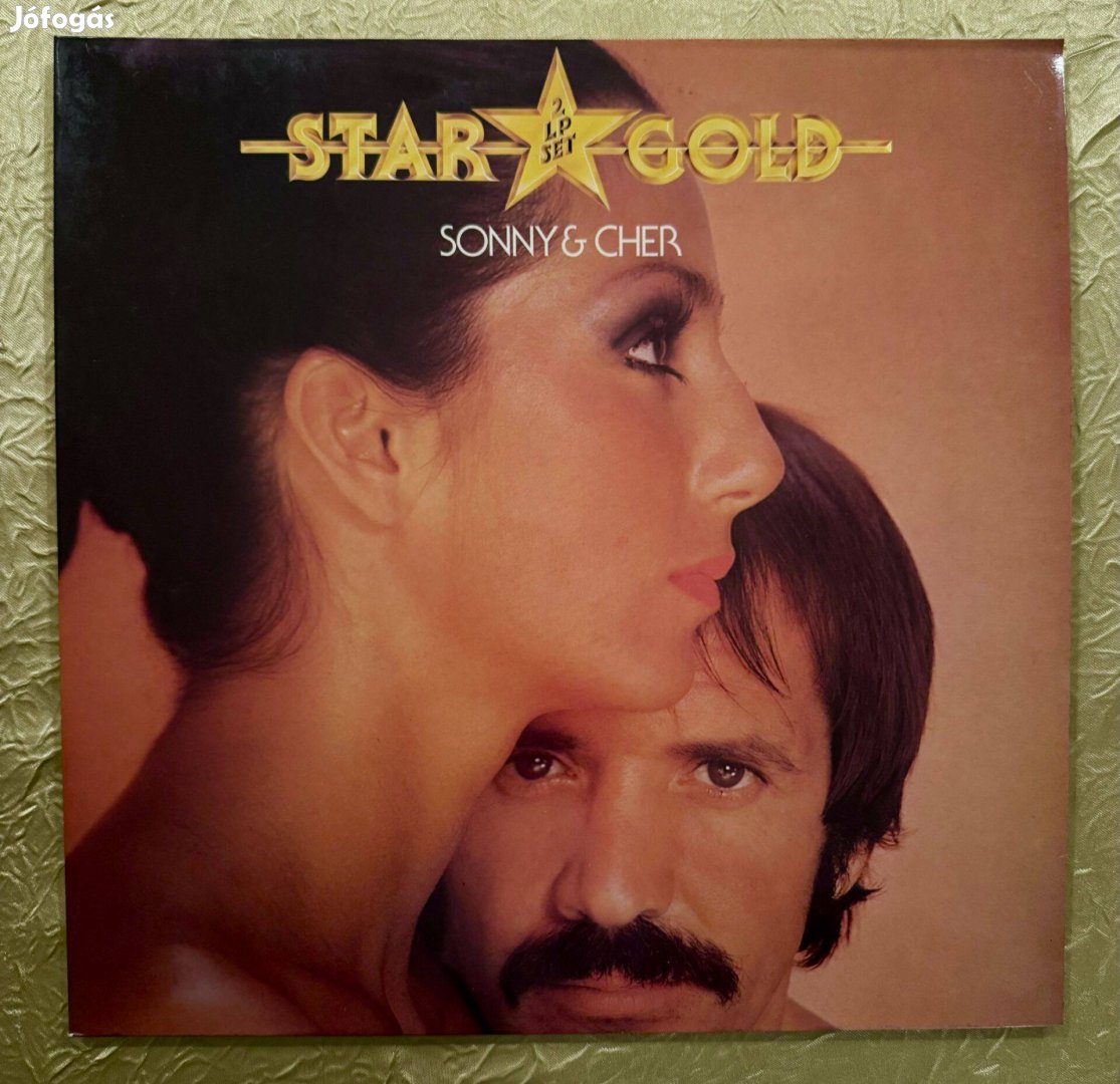 Sonny Cher Star Gold német dupla bakelit hanglemez LP