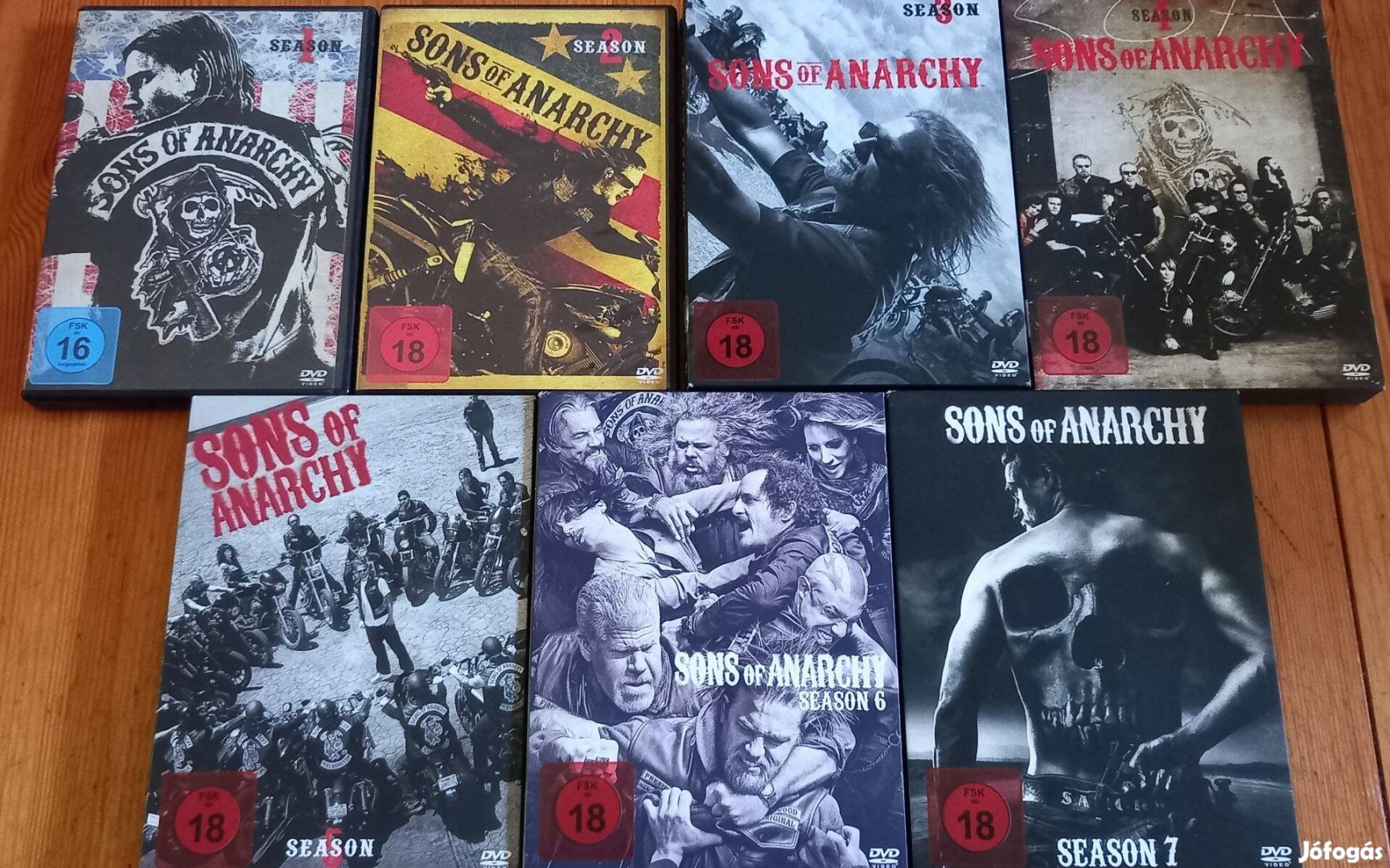 Sons of Anarchy DVD sorozat