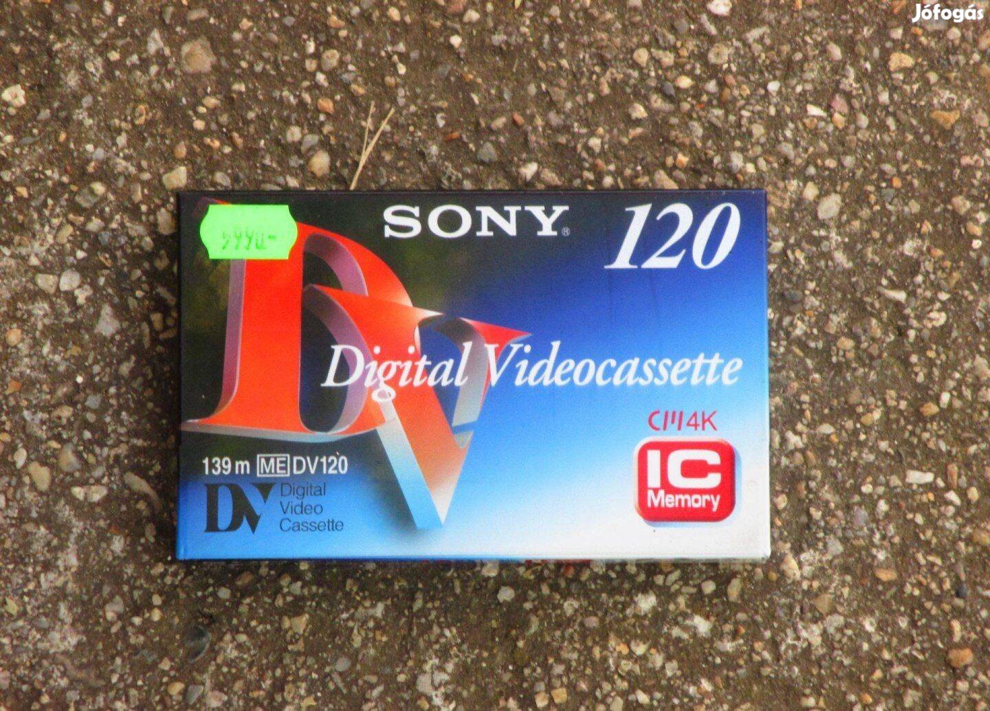 Sony 120 Digital Video Cassette, videó kazetta