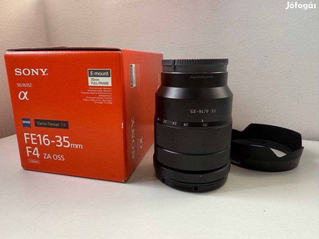 Sony 16-35mm F4 Zeiss OSS lencse objektív