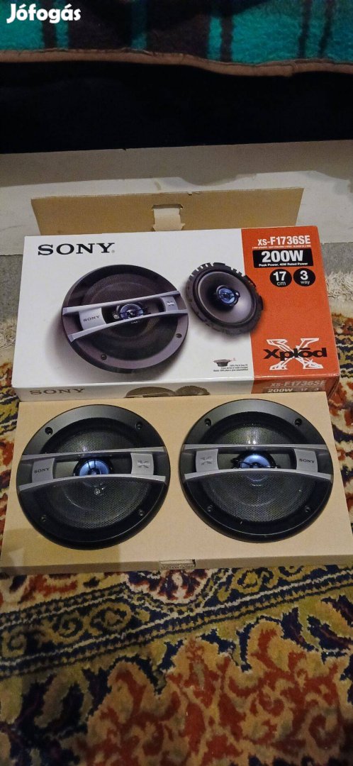 Sony 200W 17cm 3way auto hangszoro