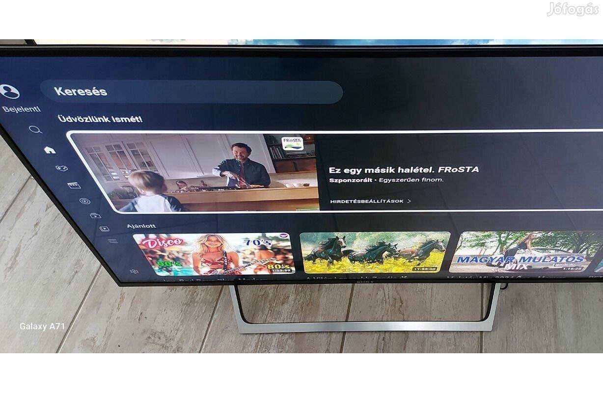 Sony 49WE755 Smart LED televízió, HDR, 123 cm, Full HD