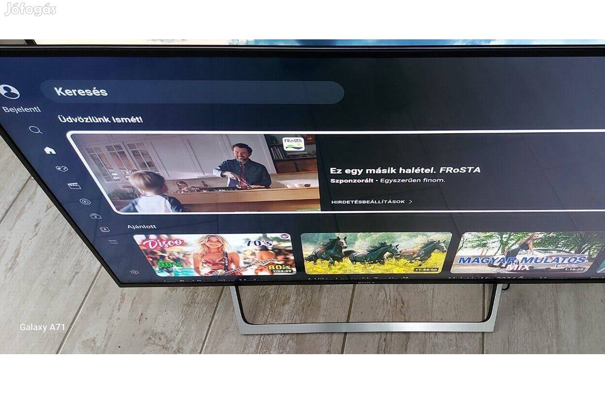 Sony 49WE755 Smart LED televízió, HDR, 123 cm, Full HD