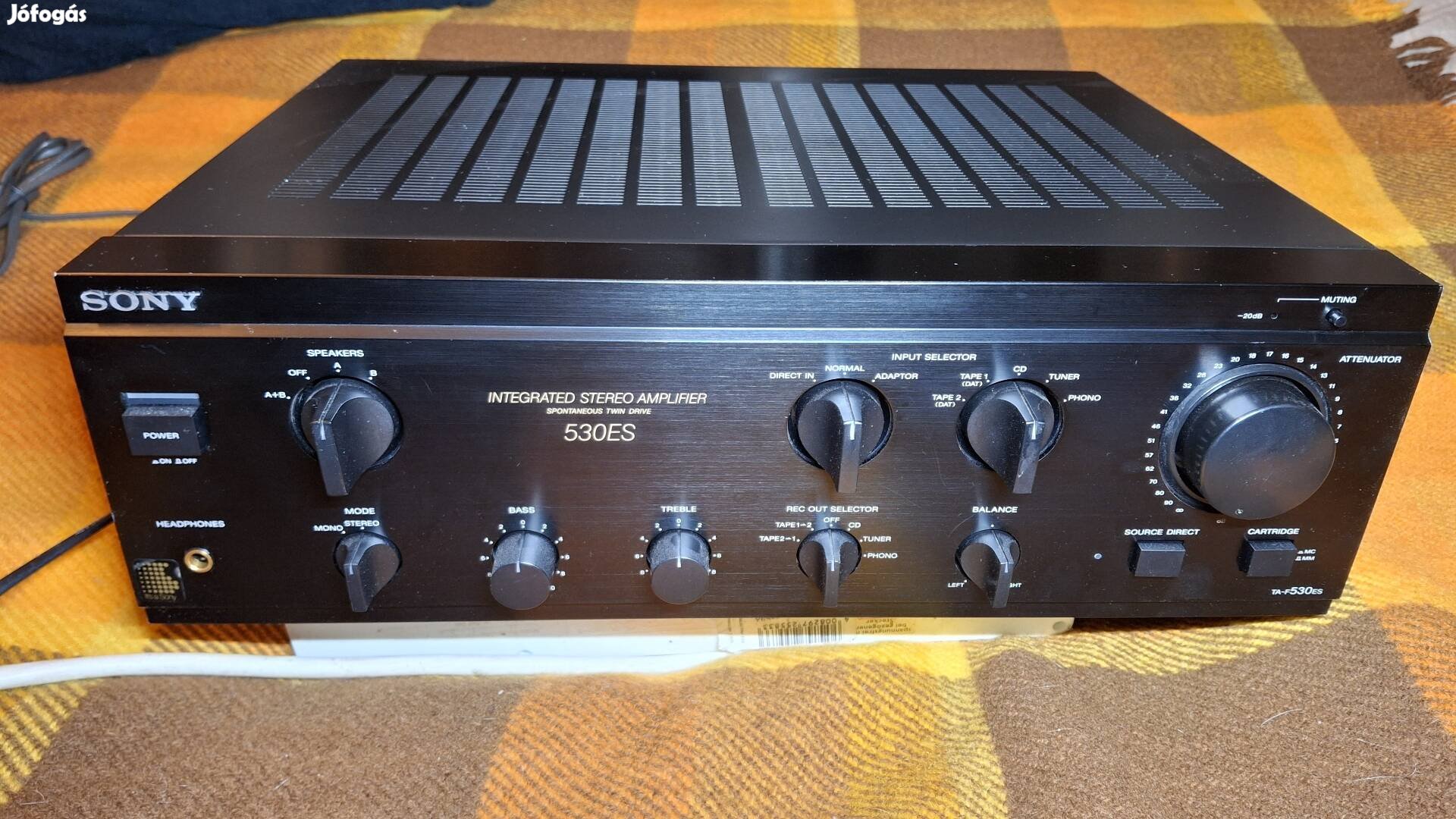Sony 530 Es  erősítő, amplifier.