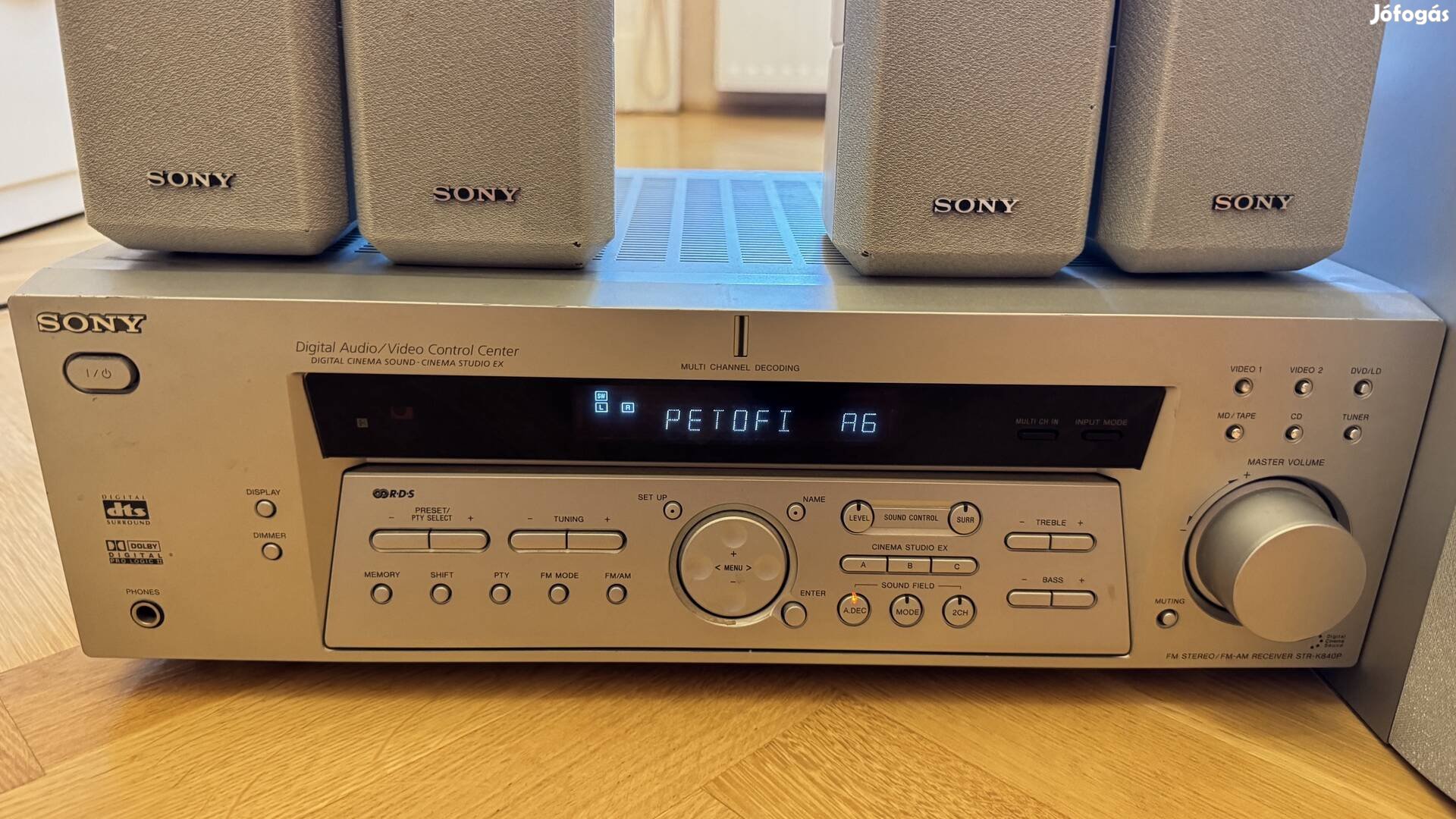 Sony 5.1 házimozi rendszer hangfalakkal STR-K840P