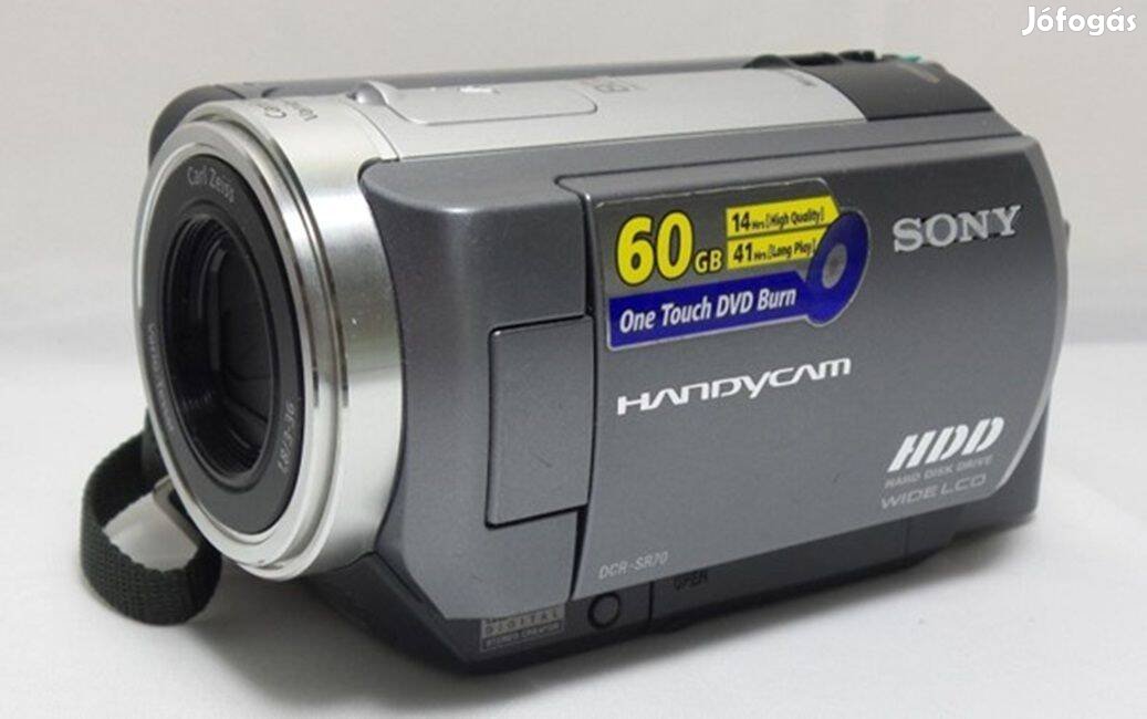 Sony 60gb digitális videókamera DCR-SR70E