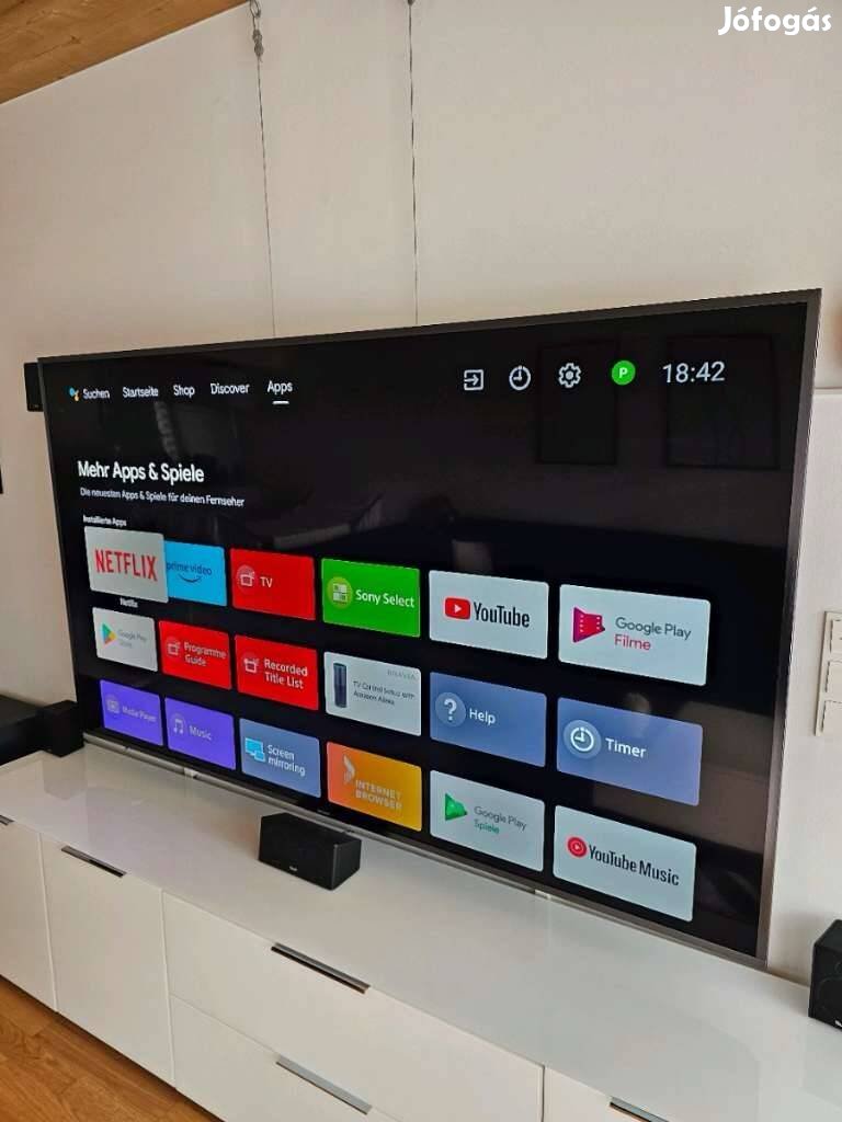 Sony 85FX8596 android 216vm tv számla garancia