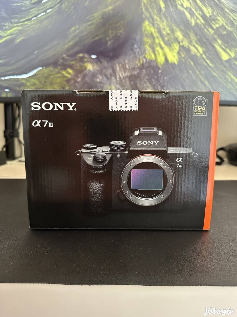 Sony A7III Új! (sony Alpha 7 III) - 3 Év Gari