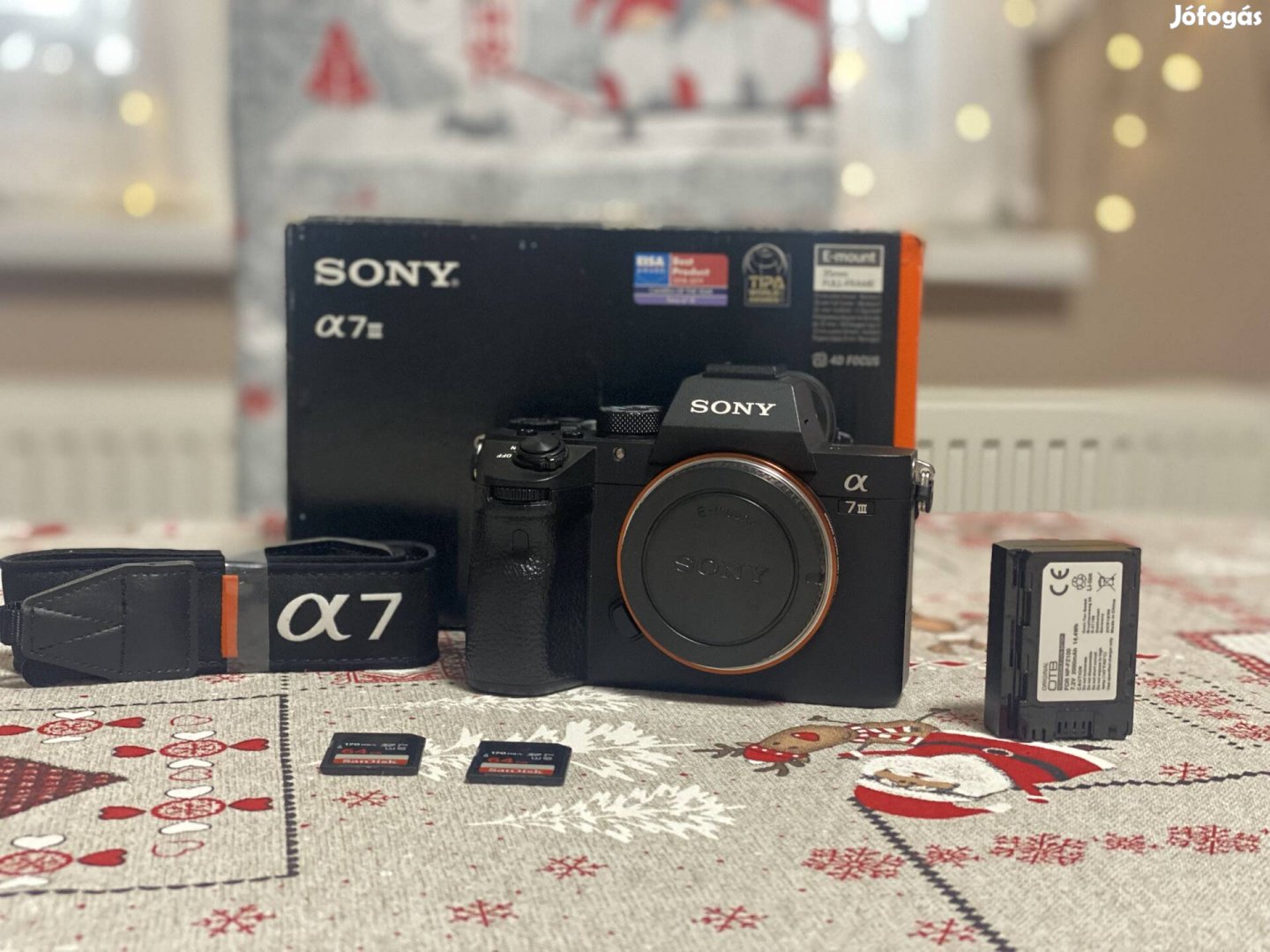 Sony A7III fényképező