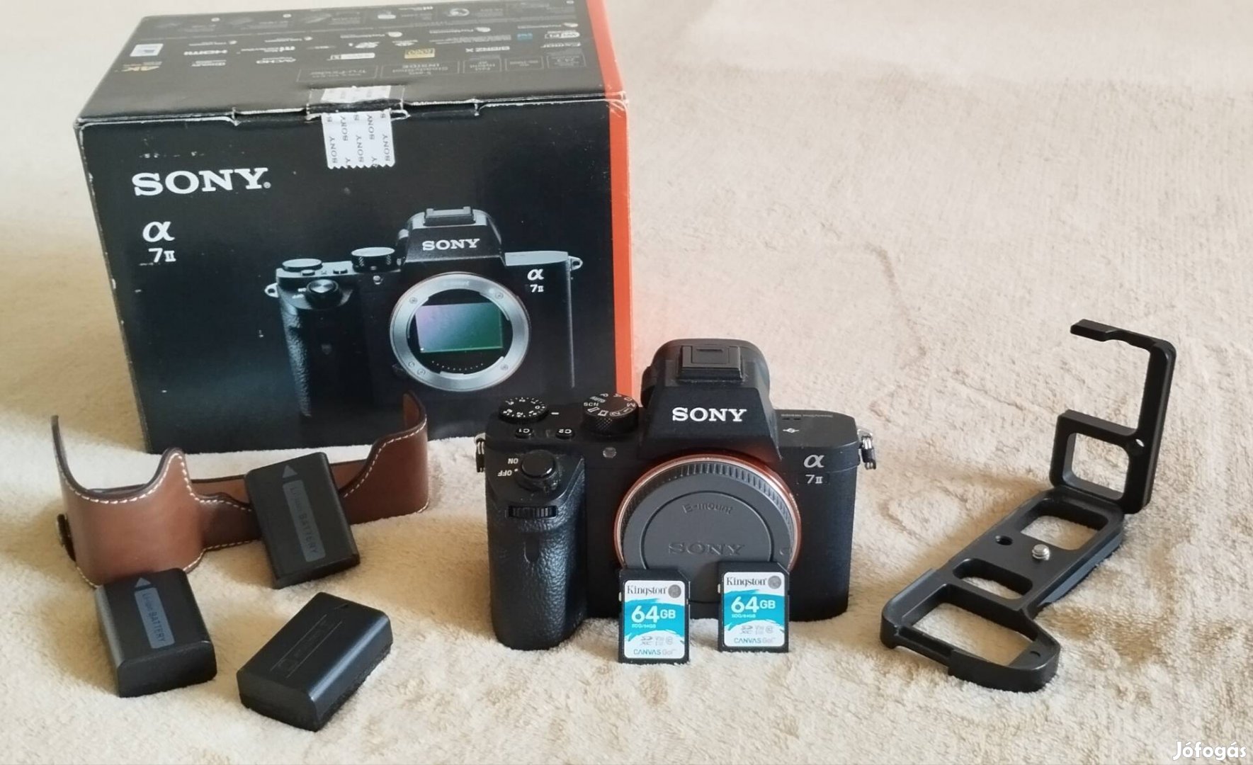 Sony A7II váz extrákkal