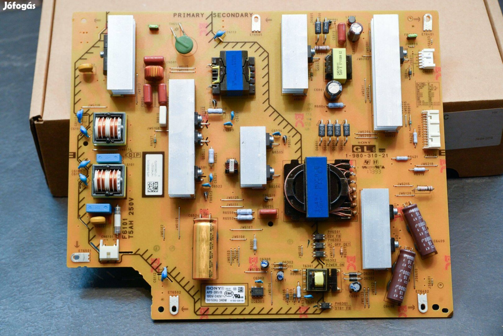 Sony APS-395BCH tápegység KD65X93 XF7 XD7GL6 198031021