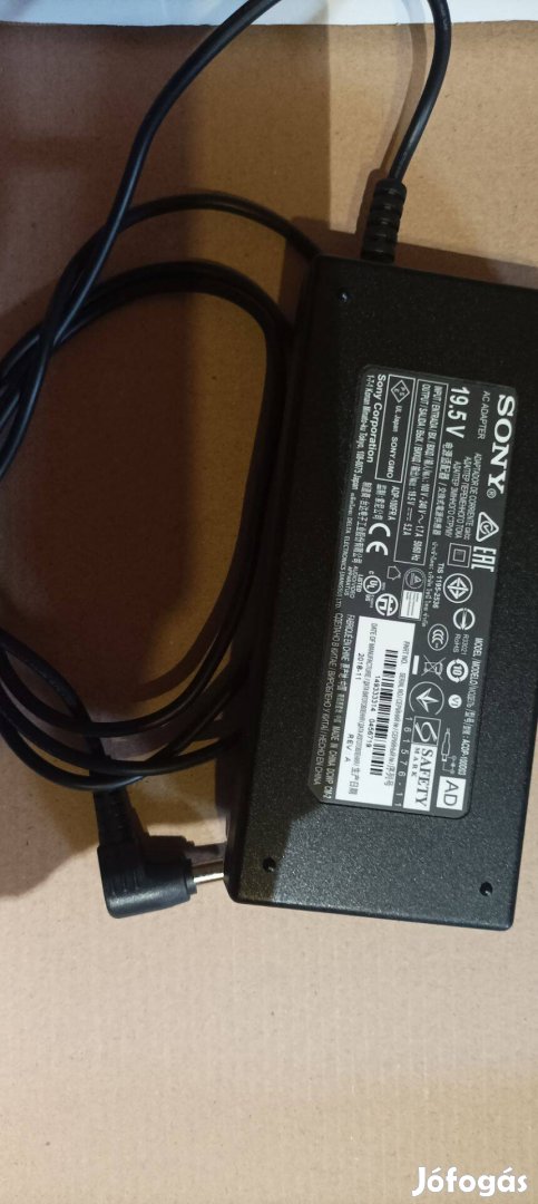 Sony Acdp-100D03 LED TV hálózati adapter 19,5V 5,2A