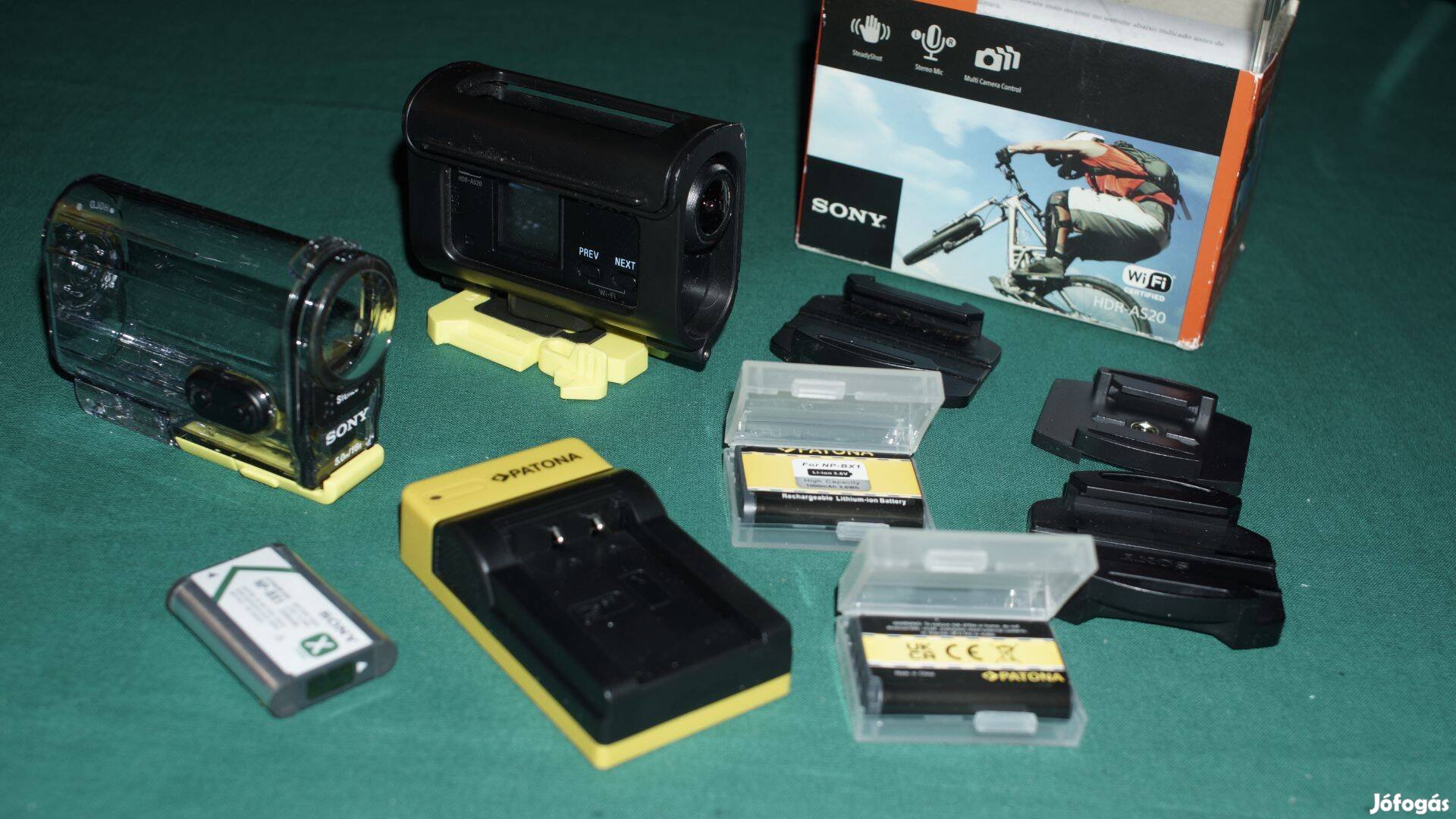 Sony Actioncam HDR AS20 kamera eladó