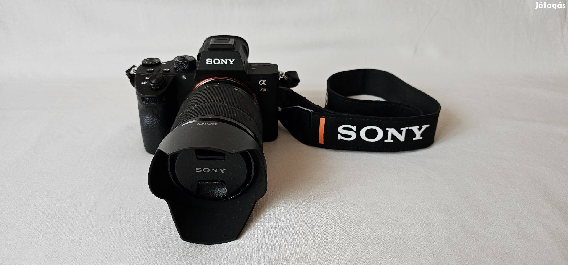 Sony Alpha 7 III MILC tükör nélküli 35mm Fullframe fényképezőgép