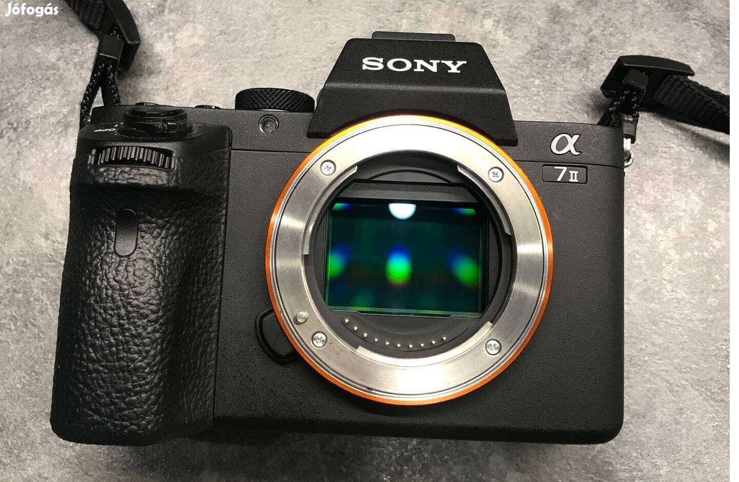 Sony Alpha 7 II fényképezőgép váz és Sony FE 28-77mm objektív