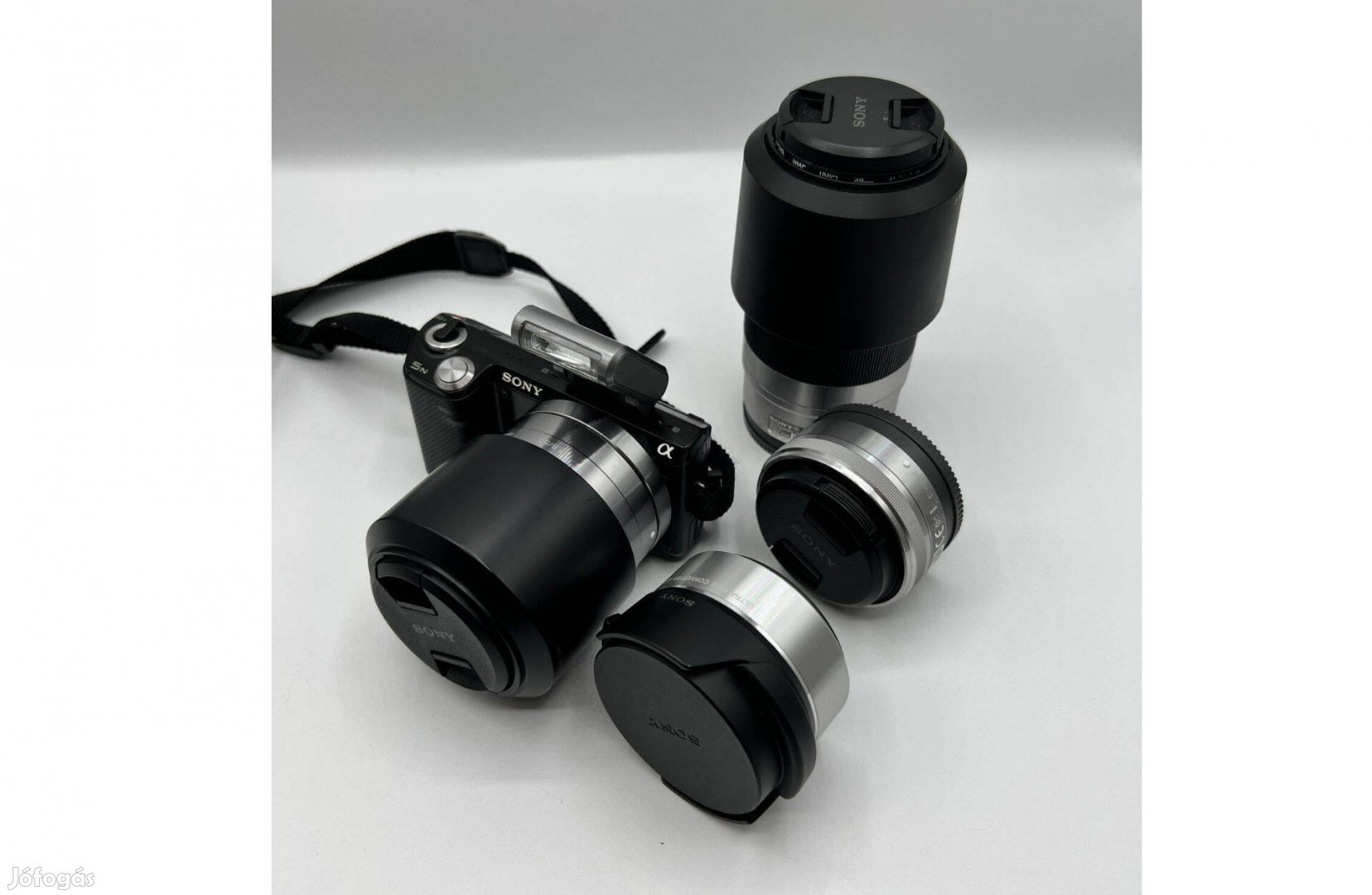 Sony Alpha Nex-5N fényképezőgép, Sony objektívekkel | 1 év garancia
