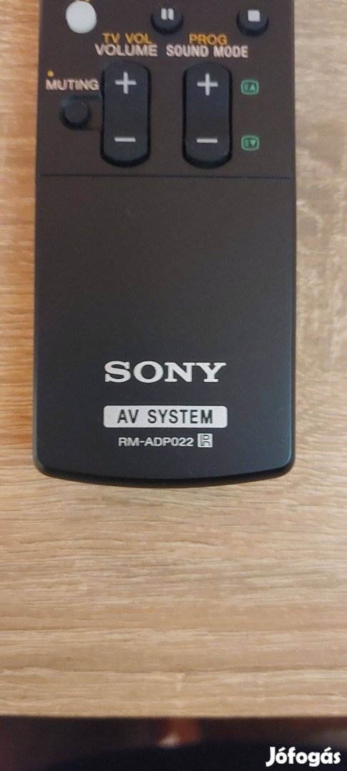 Sony Av system távirányító