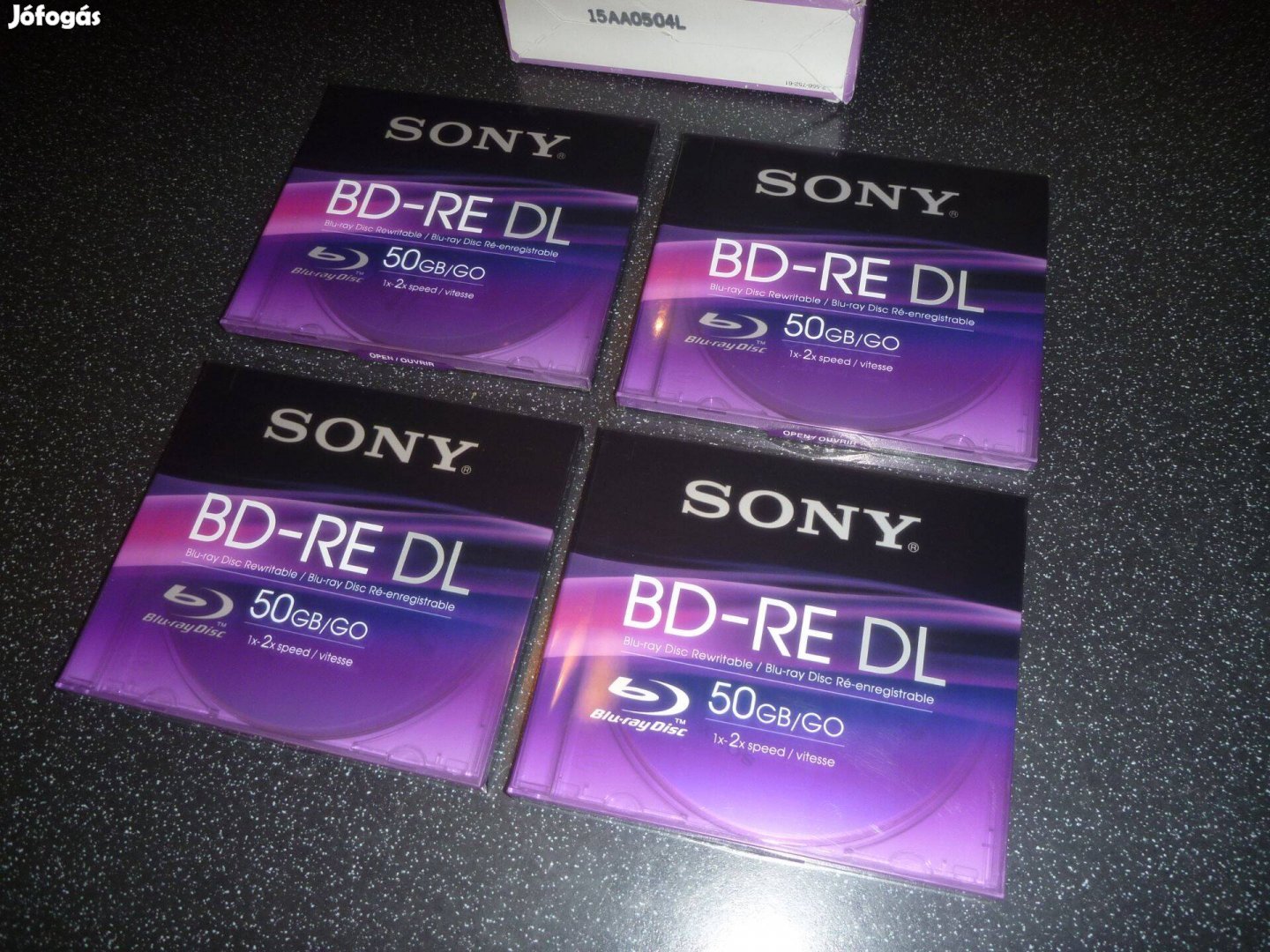 Sony BD-RE DL újraírható Blu-ray Disc 4 db fóliás