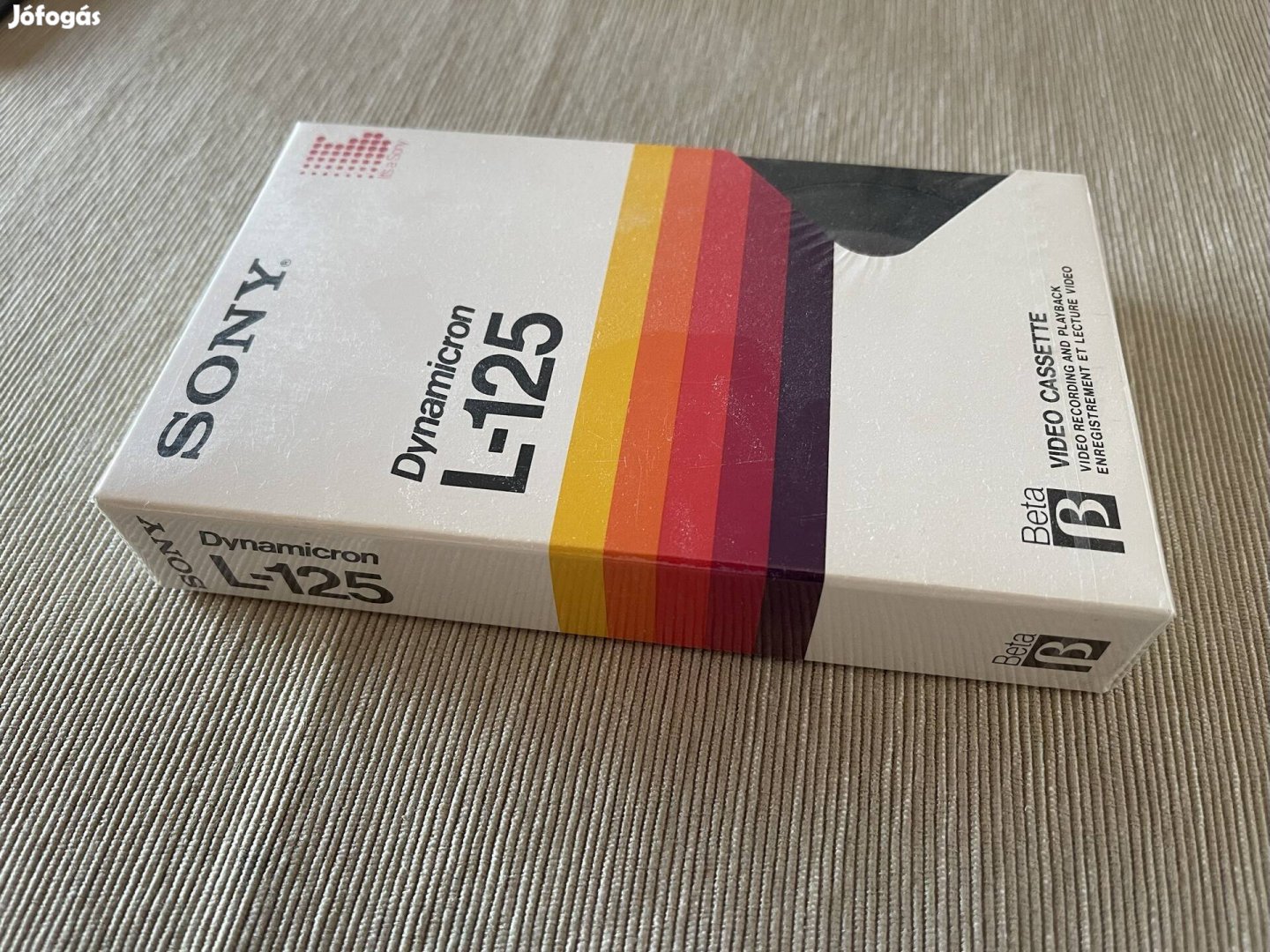 Sony Betamax kazetta, új bontatlan 