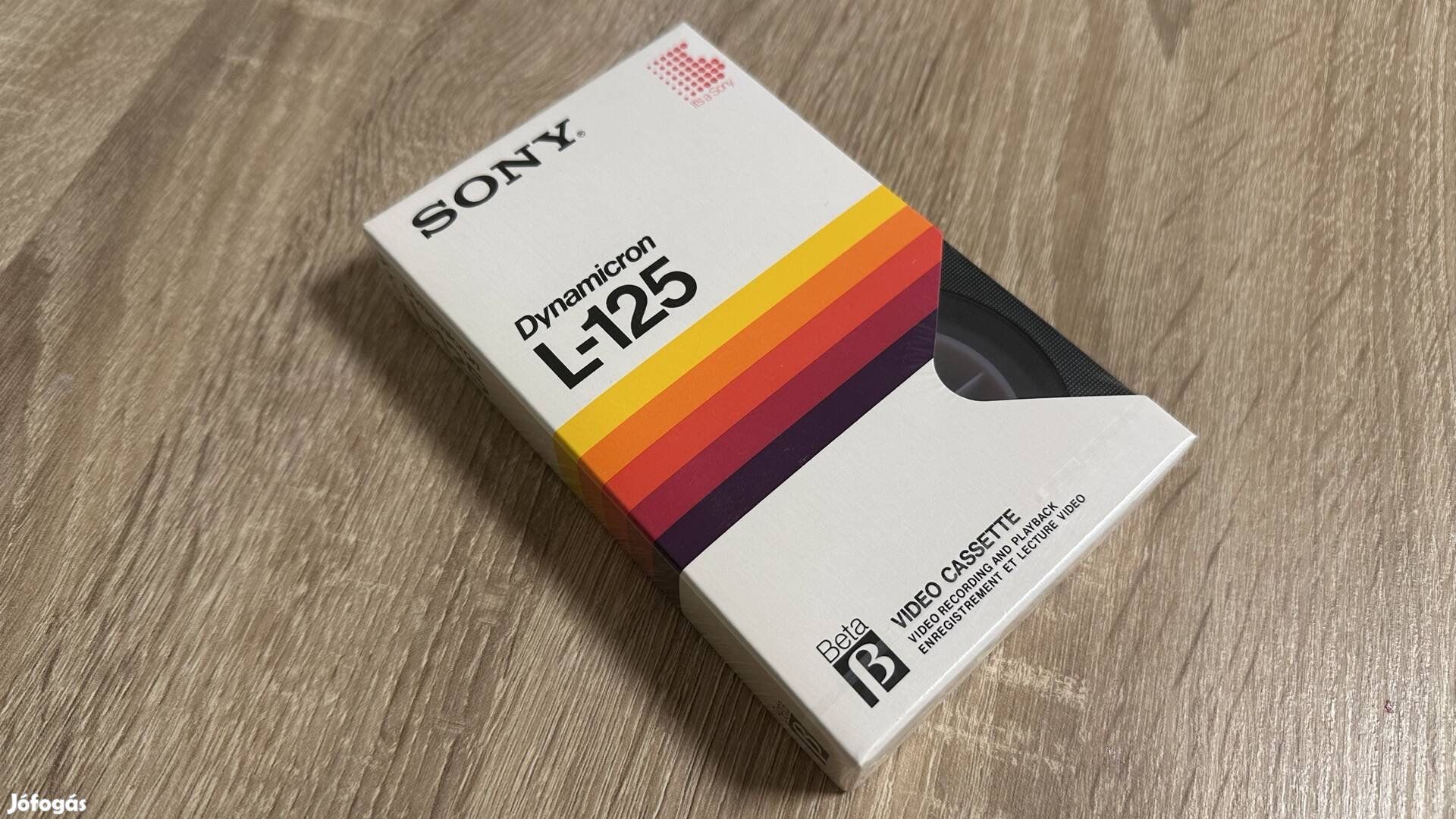 Sony Bontatlan Beta L-125 Kazetta 