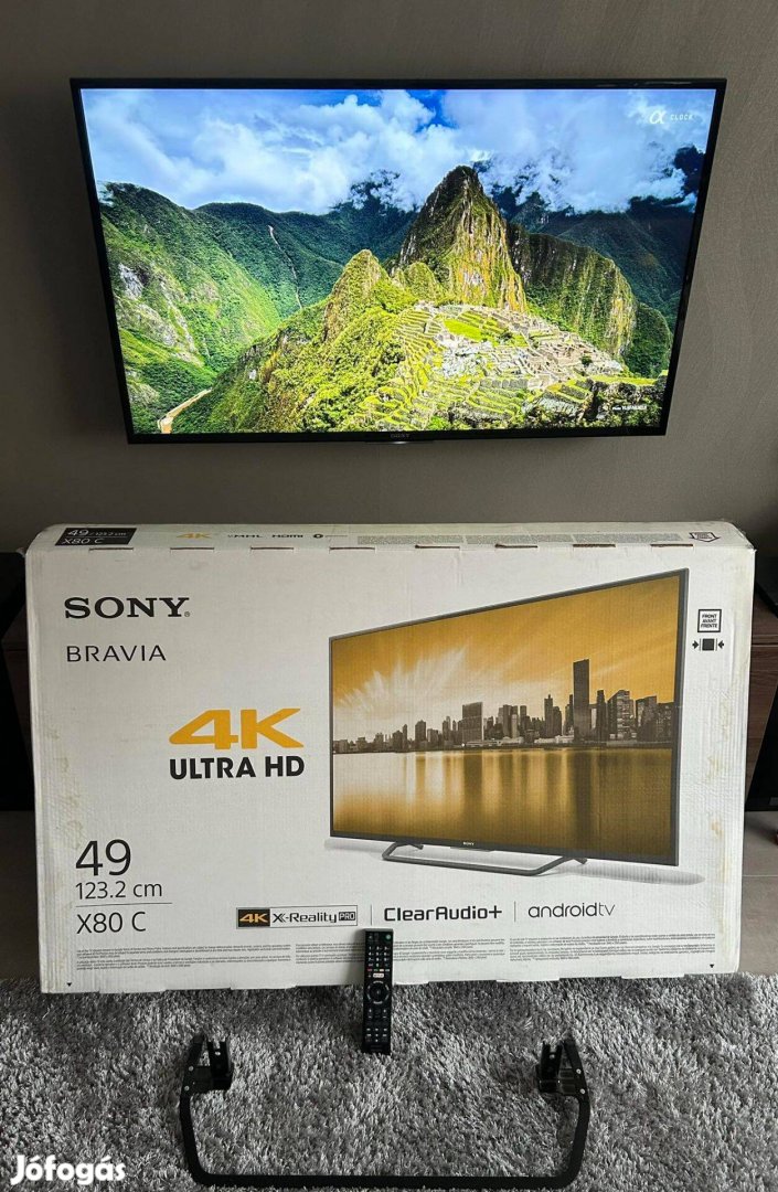 Sony Bravia 4K ultra HD 123cm