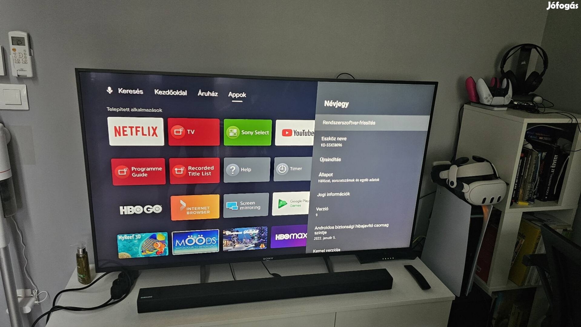 Sony Bravia KD55xe8095 4K 140cm