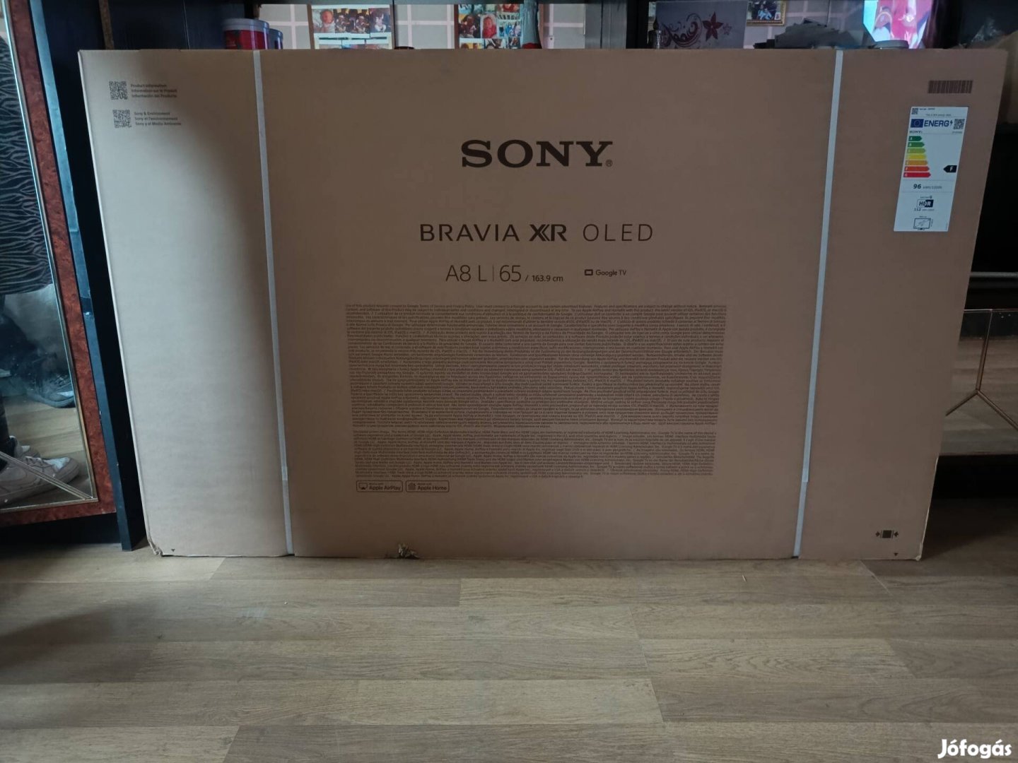 Sony Bravia XR65A80Laep OLED 4K UHD Smart Google TV 