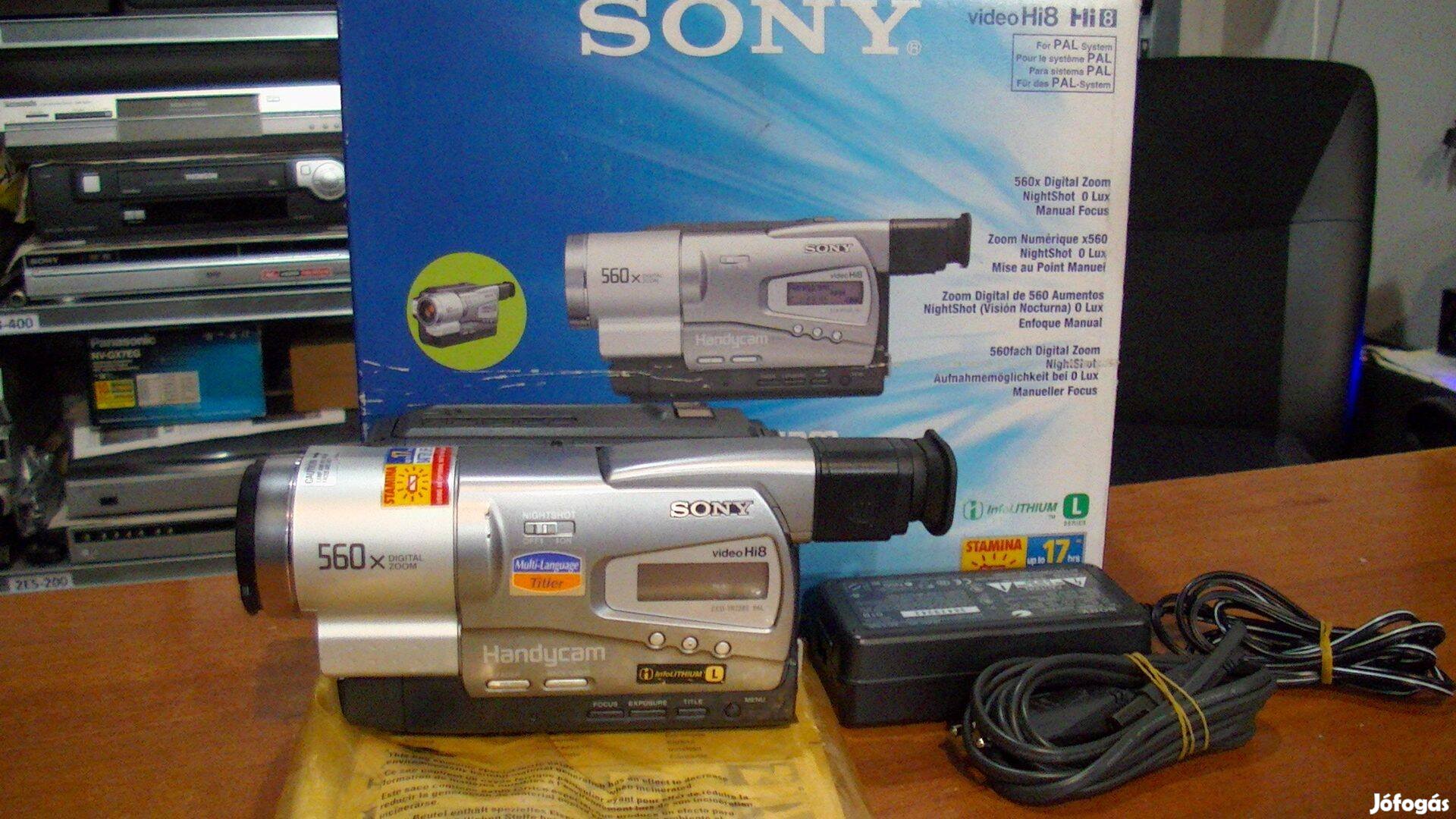 Sony CCD-TR728 Videohi8 Videokamera