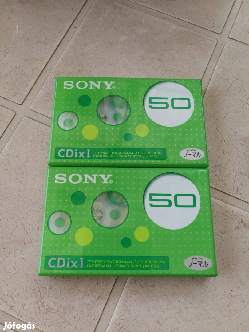 Sony CDIx-I 50 Szép a fólia 2 darab egyben!