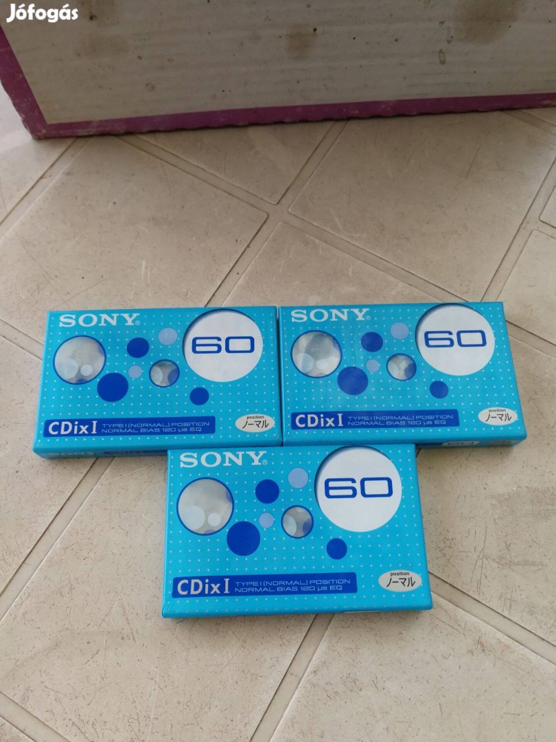 Sony CDIx-I 60 Szép a fólia 3 darab egyben!