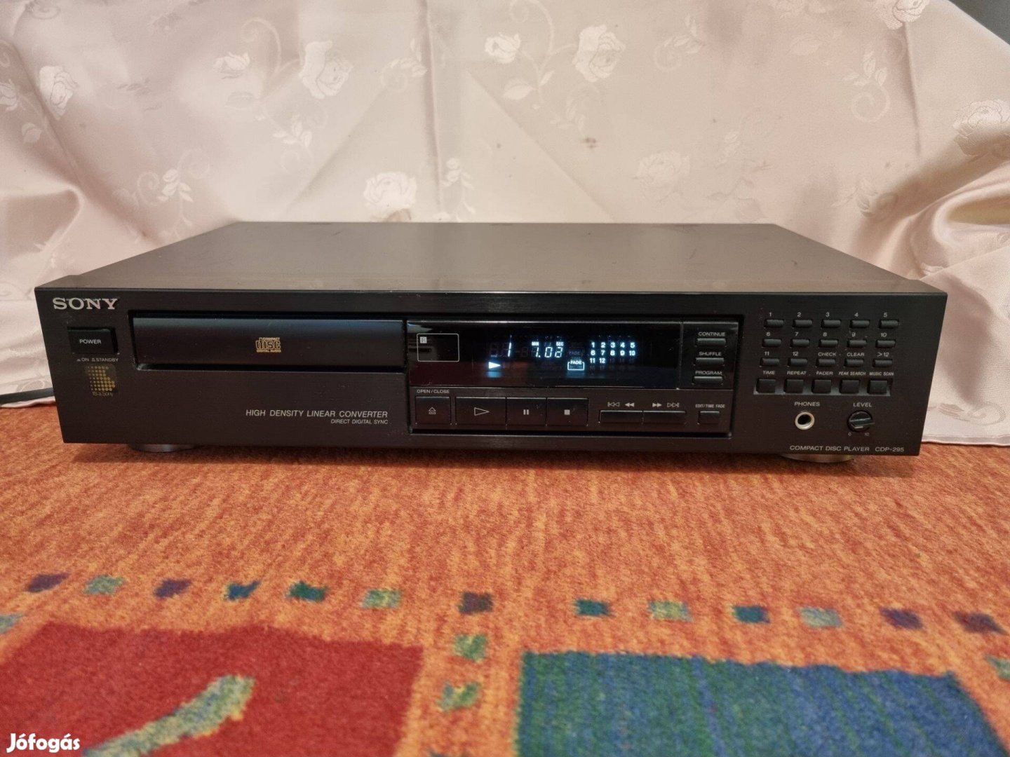 Sony CDP-295 cd lejátszó