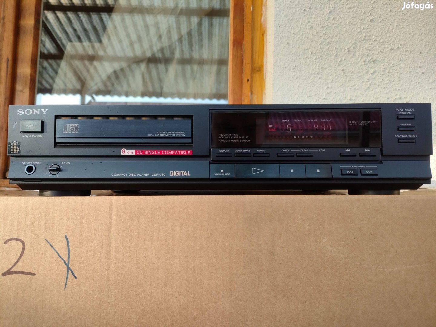 Sony CDP-350 CD játszó Hibás