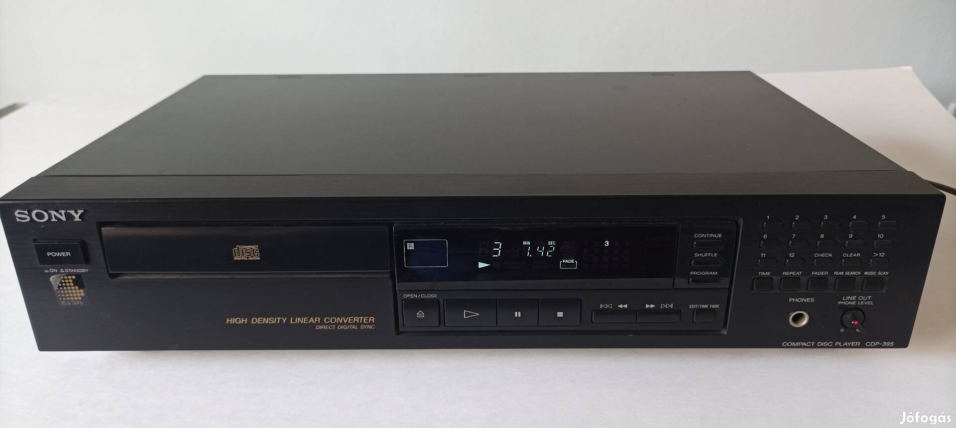 Sony CDP-395 cd játszó
