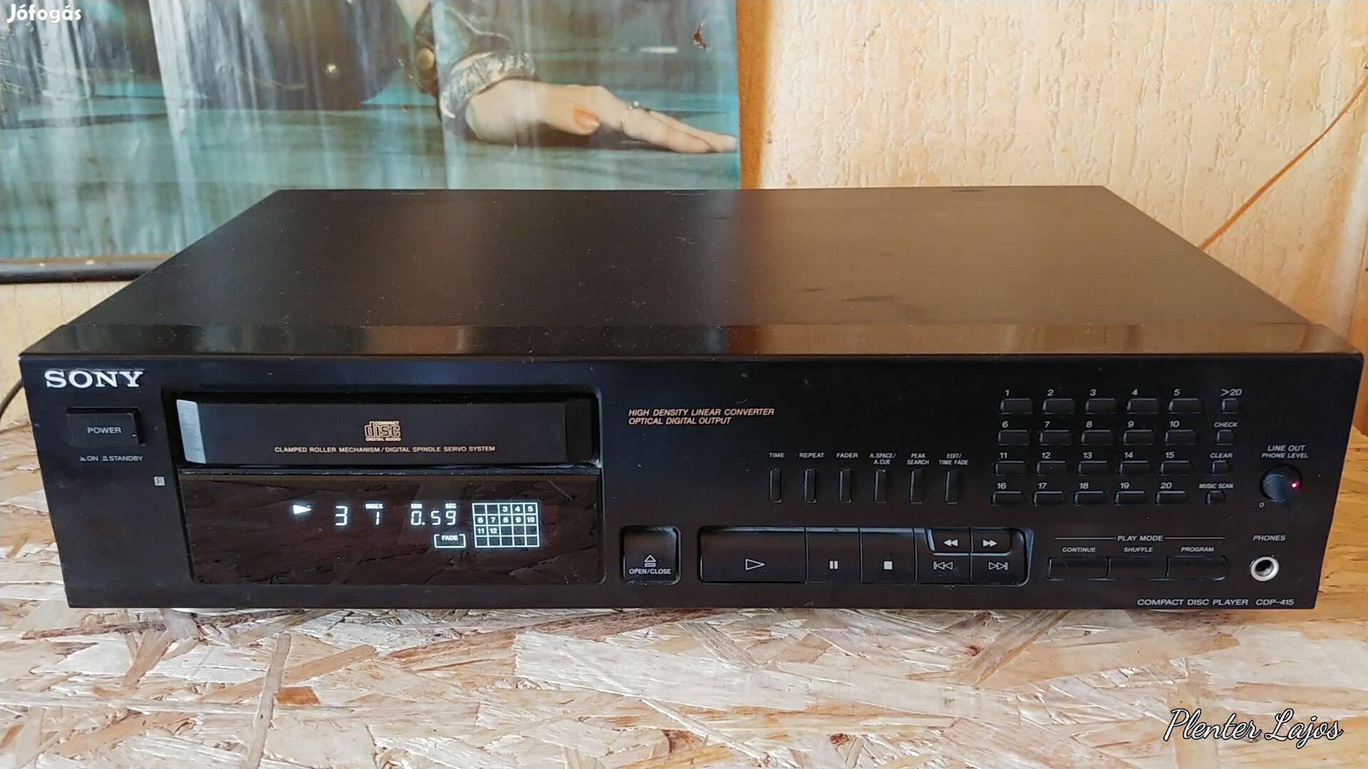 Sony CDP-415 cd lejátszó