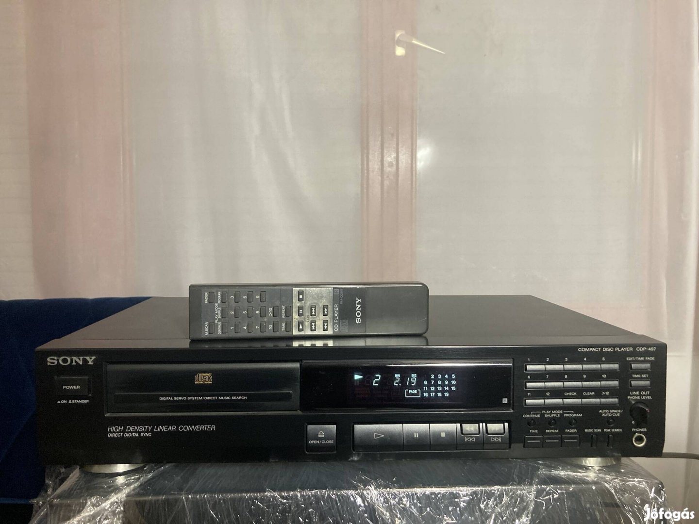 Sony CDP-497 + táv